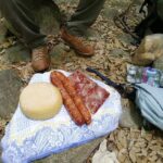 Casse croute dans la forêt