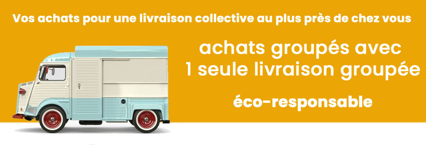 livraison en groupe achats groupés